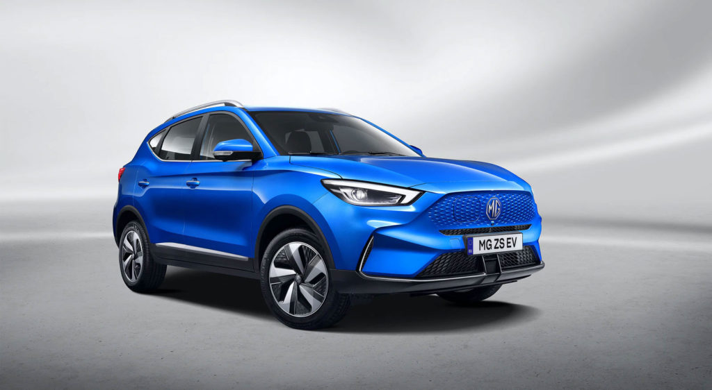 mg zs facelift