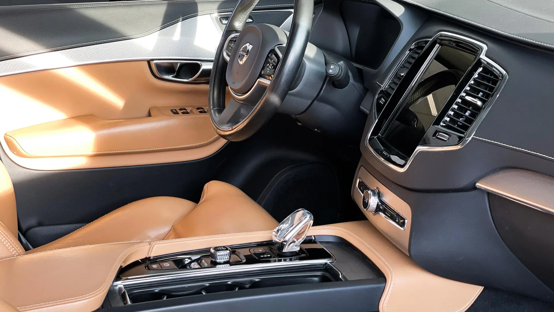 Interiør fra en Volvo