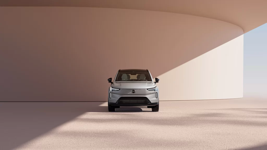 Volvo EX90 med selvsikkert og minimalistisk uttrykk