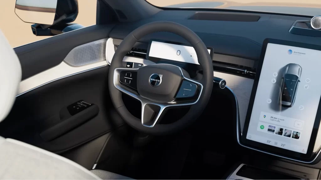 Volvo EX90 med intuitiv digital styring