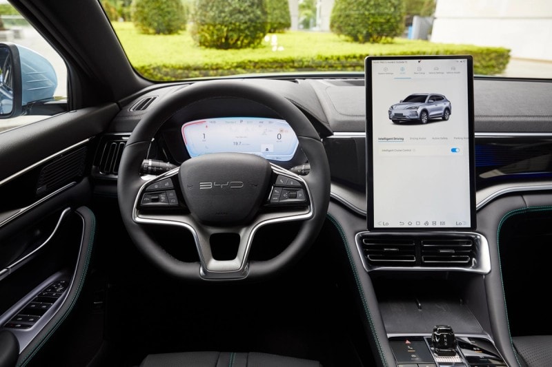 BYD Seal U – Interiør detaljer