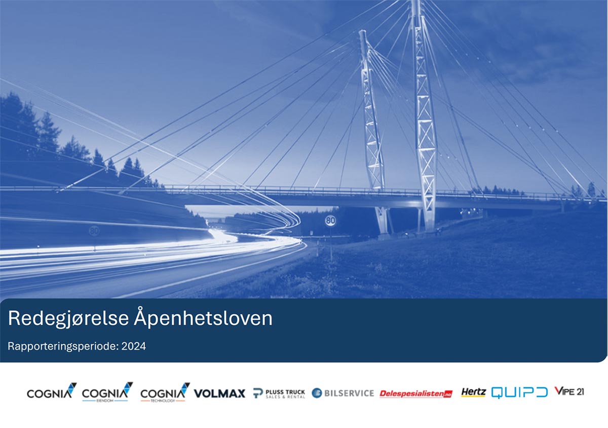 Forside på åpenhetsloven 2024 for Bilservice