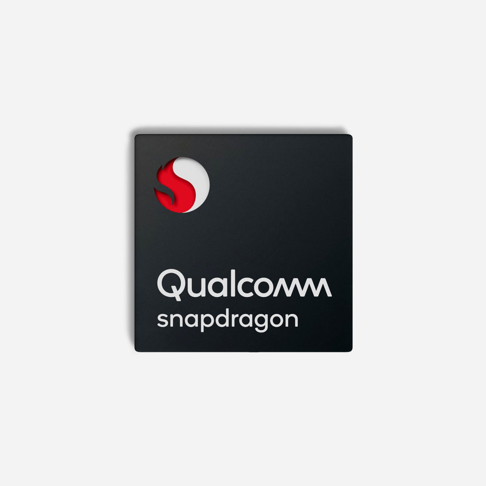 5 Logo for Qualcomm Snapdragon med stilisert flammeikon – teknologi for høyytelsesprosessorer