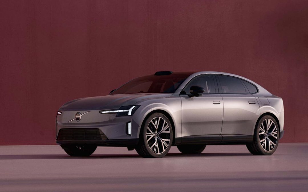 Volvo ES90 fra siden