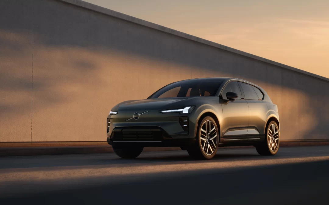 Volvo EX60 på skrå forfra