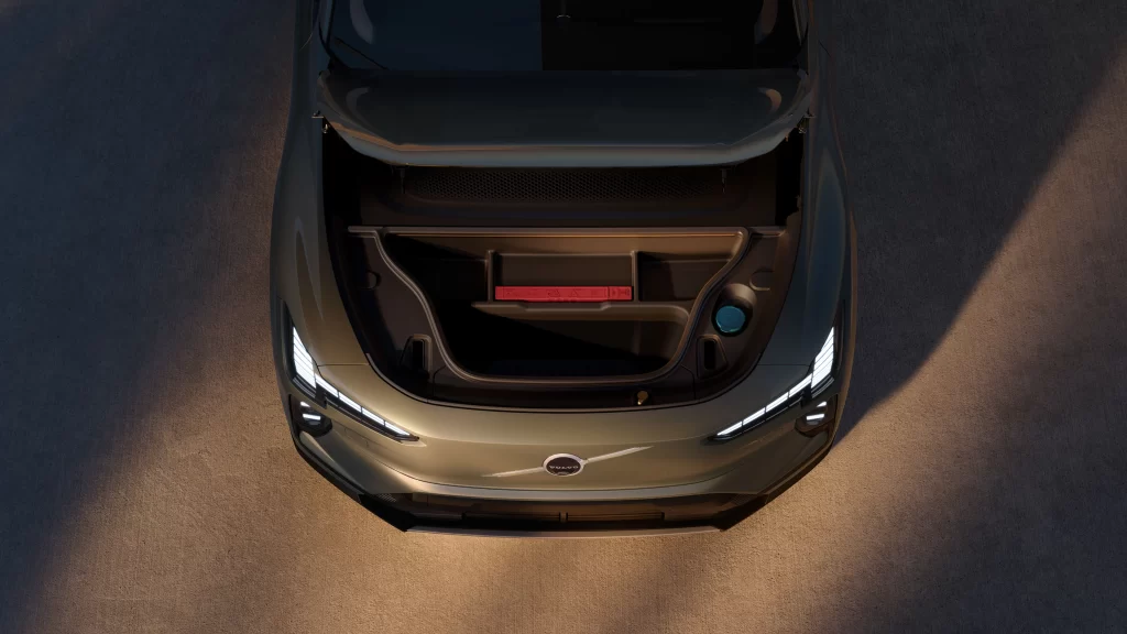 Frunk på Volvo EX60